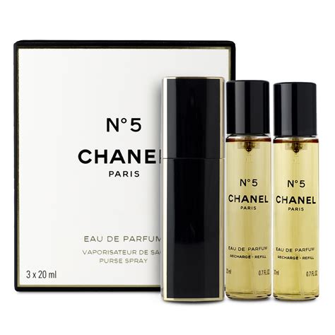 chanel no 5 twist and spray refills|Chanel no 5 refill 20ml.